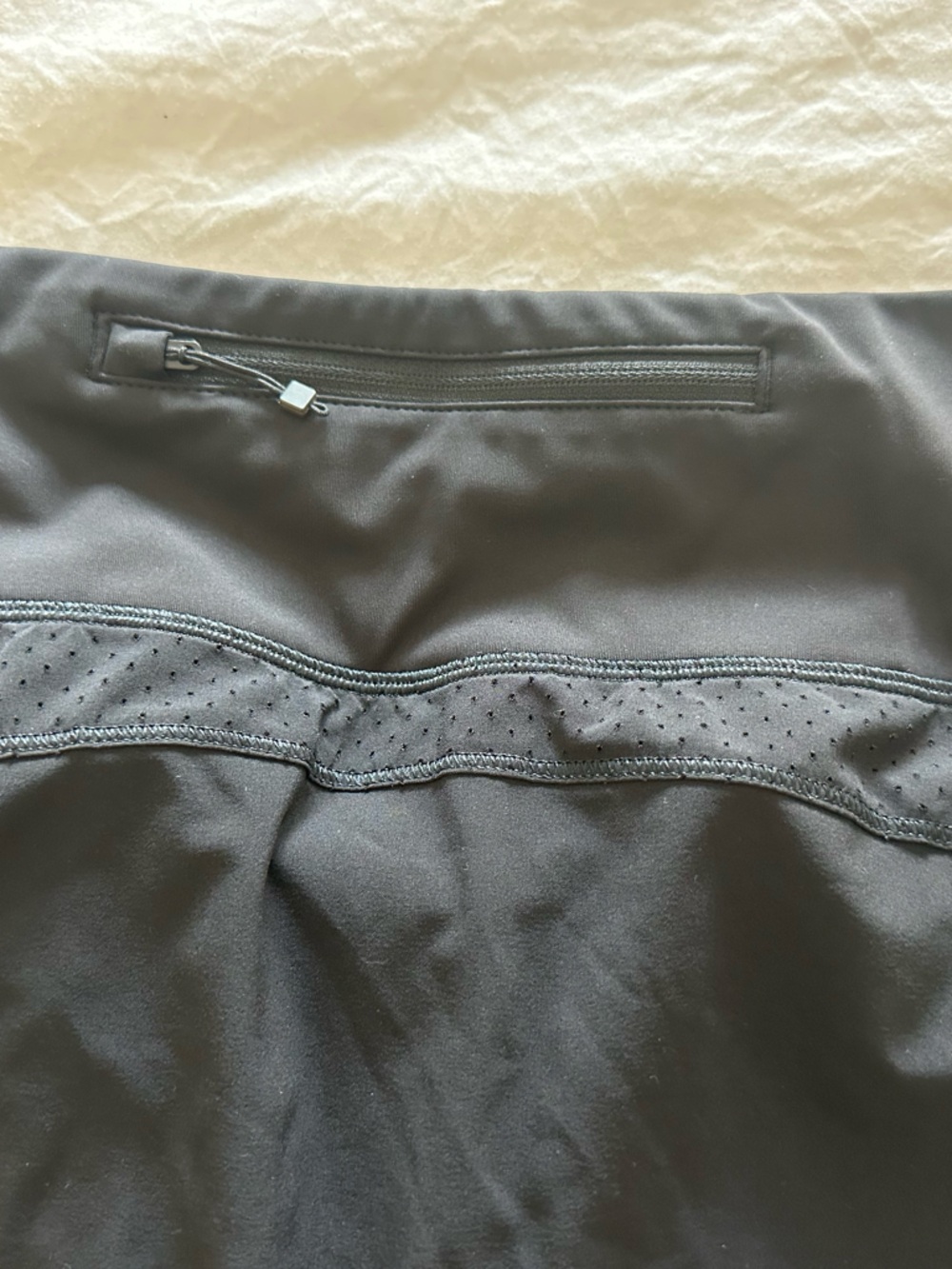 Athleta Black Run With It Skort - Women's Athletic Skort - Picture 4 of 5